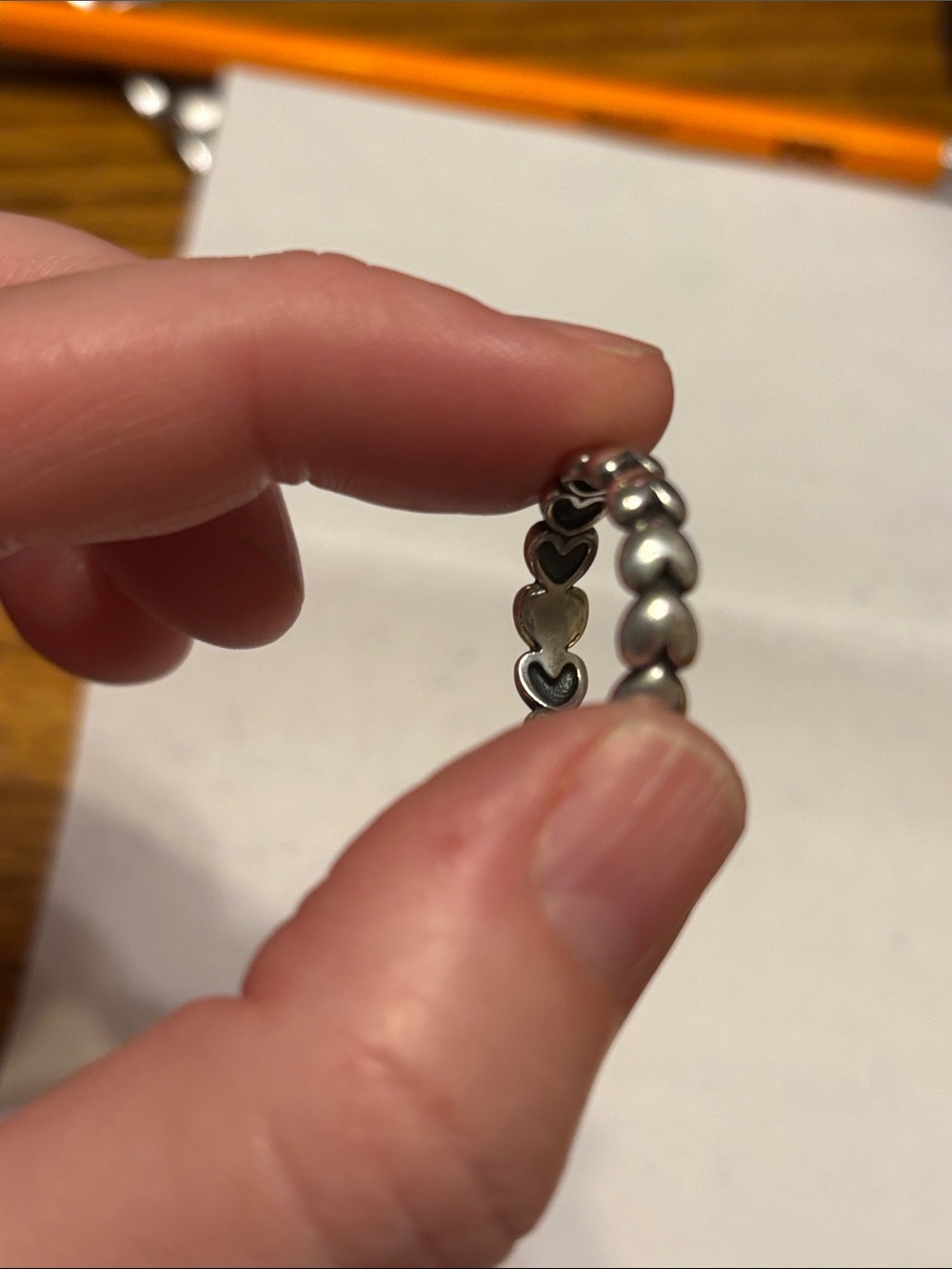 Pandora Heart Stack Ring ‘One True Love’ - Picture 4 of 5
